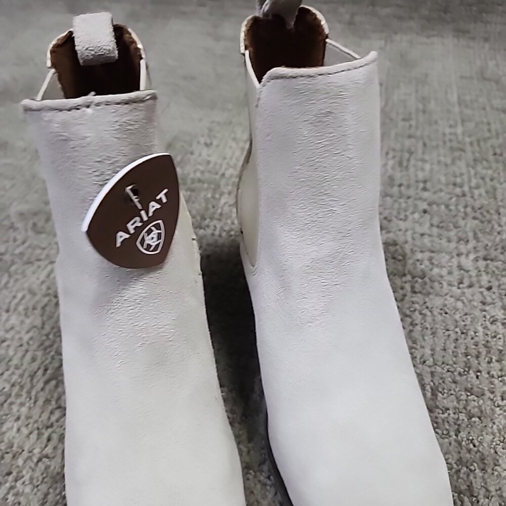Ariat Boots Bradley Snip Toe Suede Women's Size 6.5B New - Picture 9 of 11